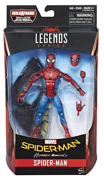 Spider-Man - Hasbro - Marvel Legends (Marvel’s Spider-Man: Homecoming) action figure collectible - Main Image 2