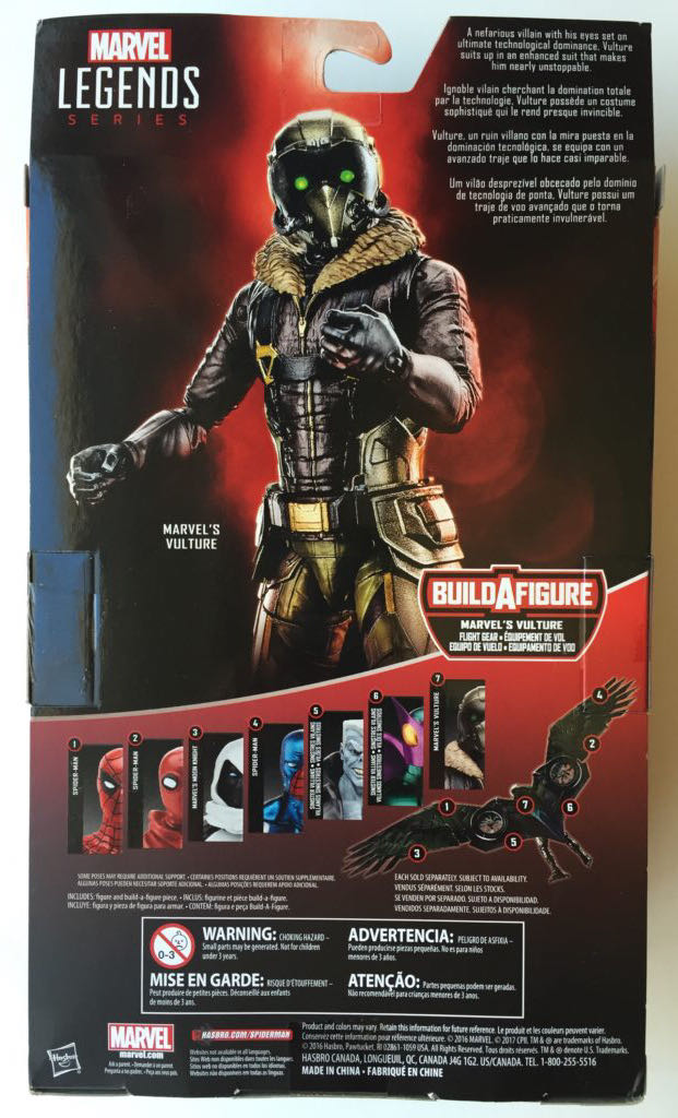 Vulture - Hasbro - Marvel Legends (Marvel’s Spider-Man: Homecoming) action figure collectible - Main Image 3