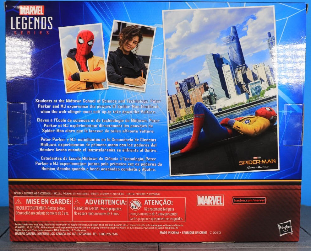 Spider-Man - Hasbro - Marvel Legends (Marvel’s Spider-Man: Homecoming) action figure collectible - Main Image 3