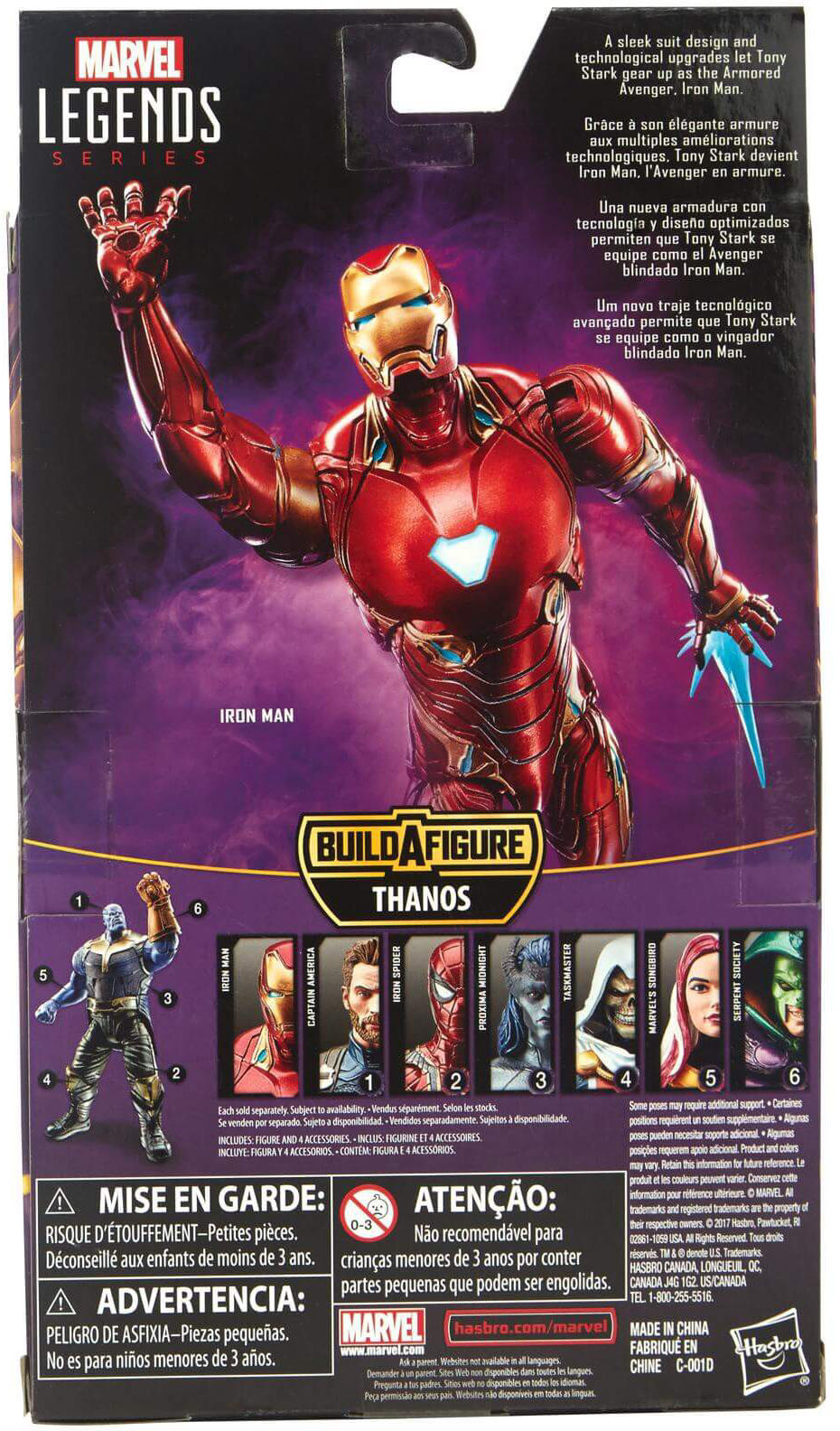 Iron Man - Hasbro - Marvel Legends (Marvel’s Avengers: Infinity War) action figure collectible - Main Image 3