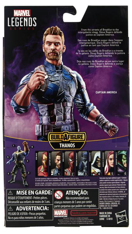 Captain America - Hasbro - Marvel Legends (Marvel’s Avengers: Infinity War) action figure collectible - Main Image 3