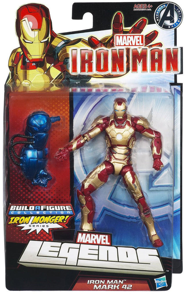 Iron Man MK XLII - Hasbro - Marvel Legends (Marvel’s Iron Man III) action figure collectible - Main Image 2