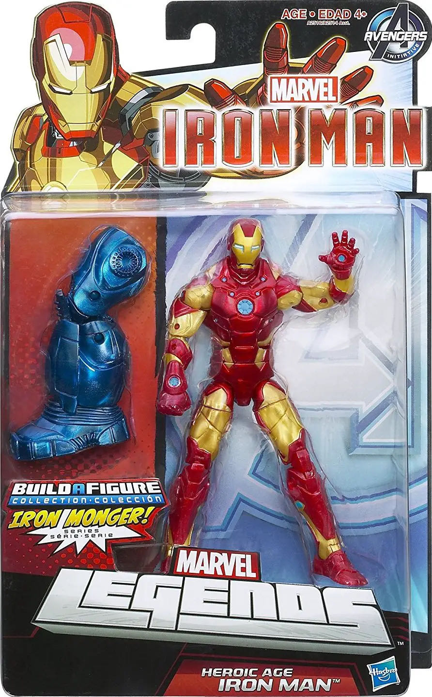 Heroic Age Iron Man - Hasbro - Marvel Legends (Iron Man (Comics)) action figure collectible - Main Image 2