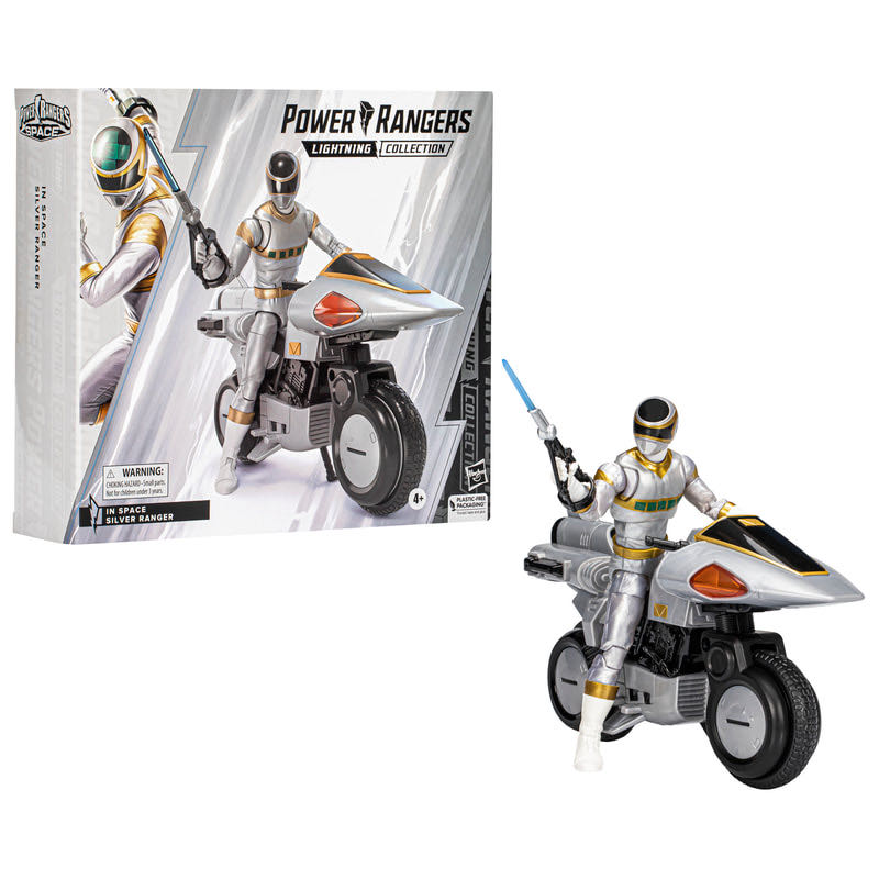 In Space Silver Ranger - Hasbro (PR In Space) action figure collectible [Barcode 5010996101310] - Main Image 3