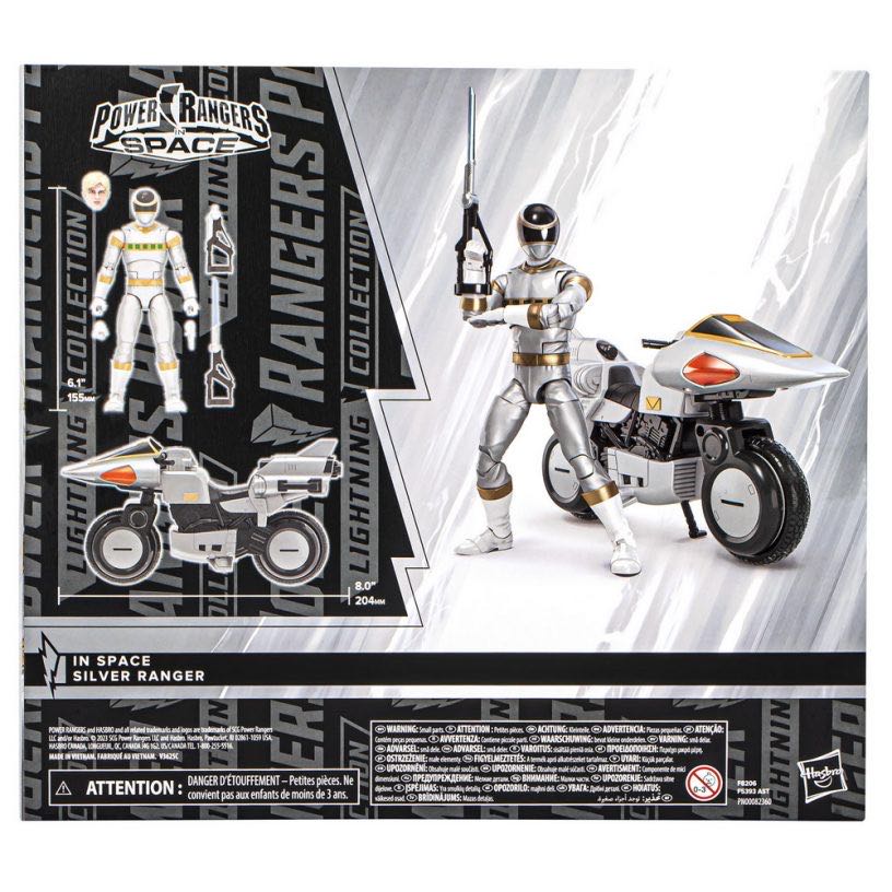 In Space Silver Ranger - Hasbro (PR In Space) action figure collectible [Barcode 5010996101310] - Main Image 4