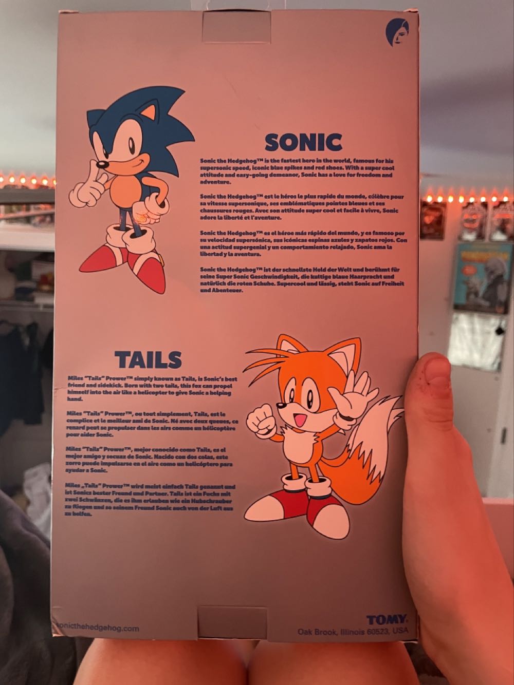 Sonic+Tails 25th Anniversary Comic Pack - Tomy (Sonic 20th Anniversary) action figure collectible [Barcode 053941225292] - Main Image 4