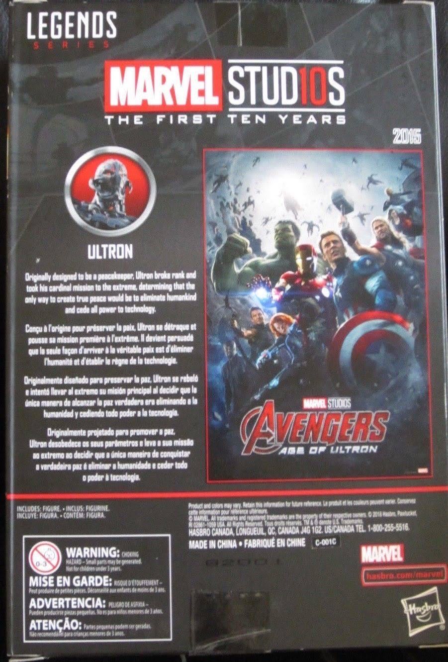 Ultron - Hasbro - Marvel Legends (Marvel’s Avengers: Age Of Ultron) action figure collectible - Main Image 3