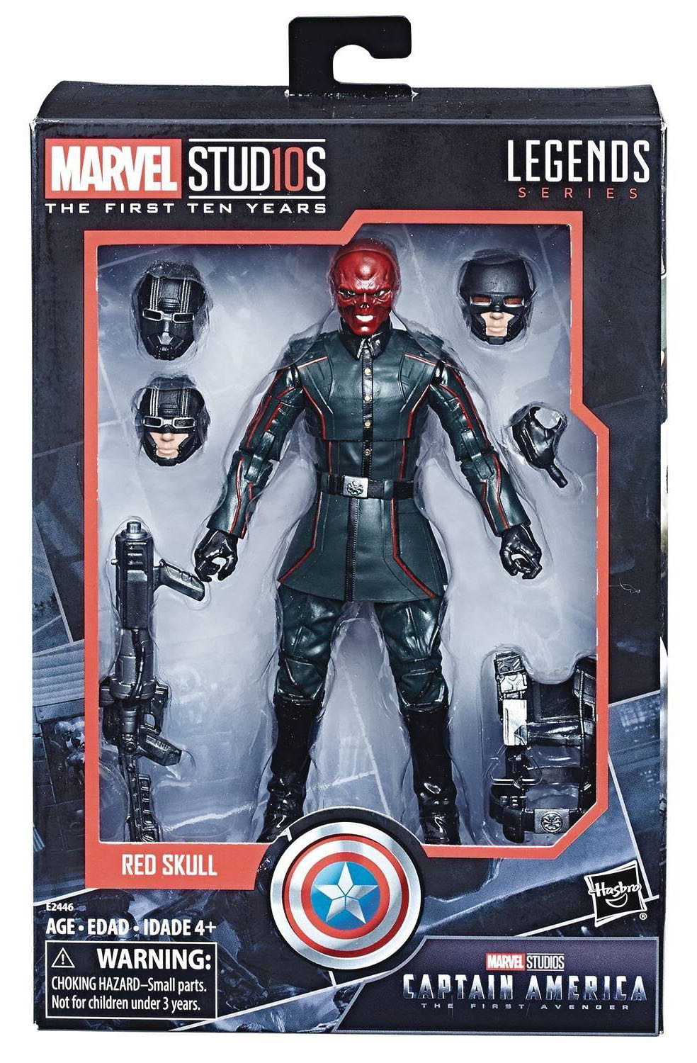 Red Skull - Hasbro - Marvel Legends (Marvel’s Captain America: The First Avenger) action figure collectible - Main Image 2