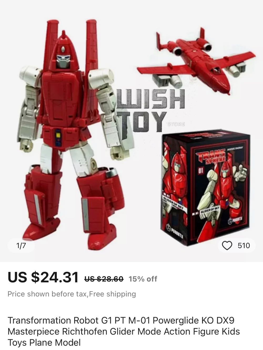 Bootleg Powerglide - Hasbro (Transformers) action figure collectible - Main Image 4