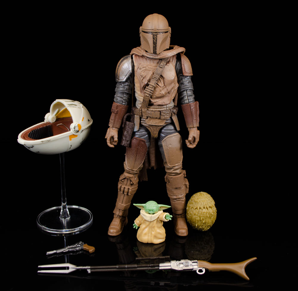 MANDO: The Mandolorian & Grogu (Arvala-7) - Hasbro (Star Wars) action figure collectible - Main Image 2