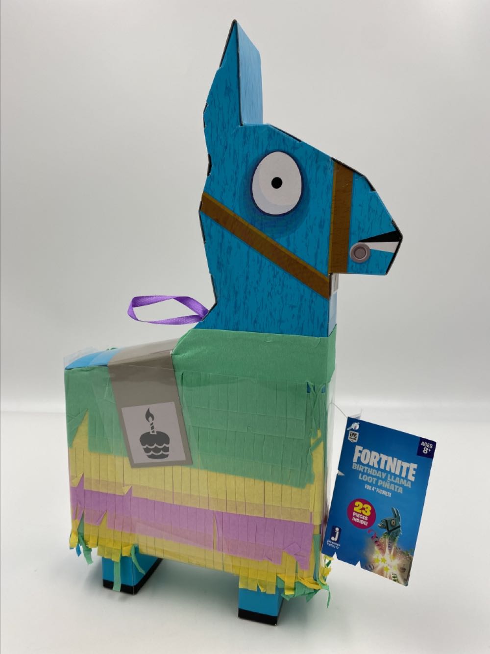Fortnite: Loot Piñata-Birthday Llama-Skull Ranger - Jazwares (Fortnite 4” Figure Collection) action figure collectible - Main Image 2