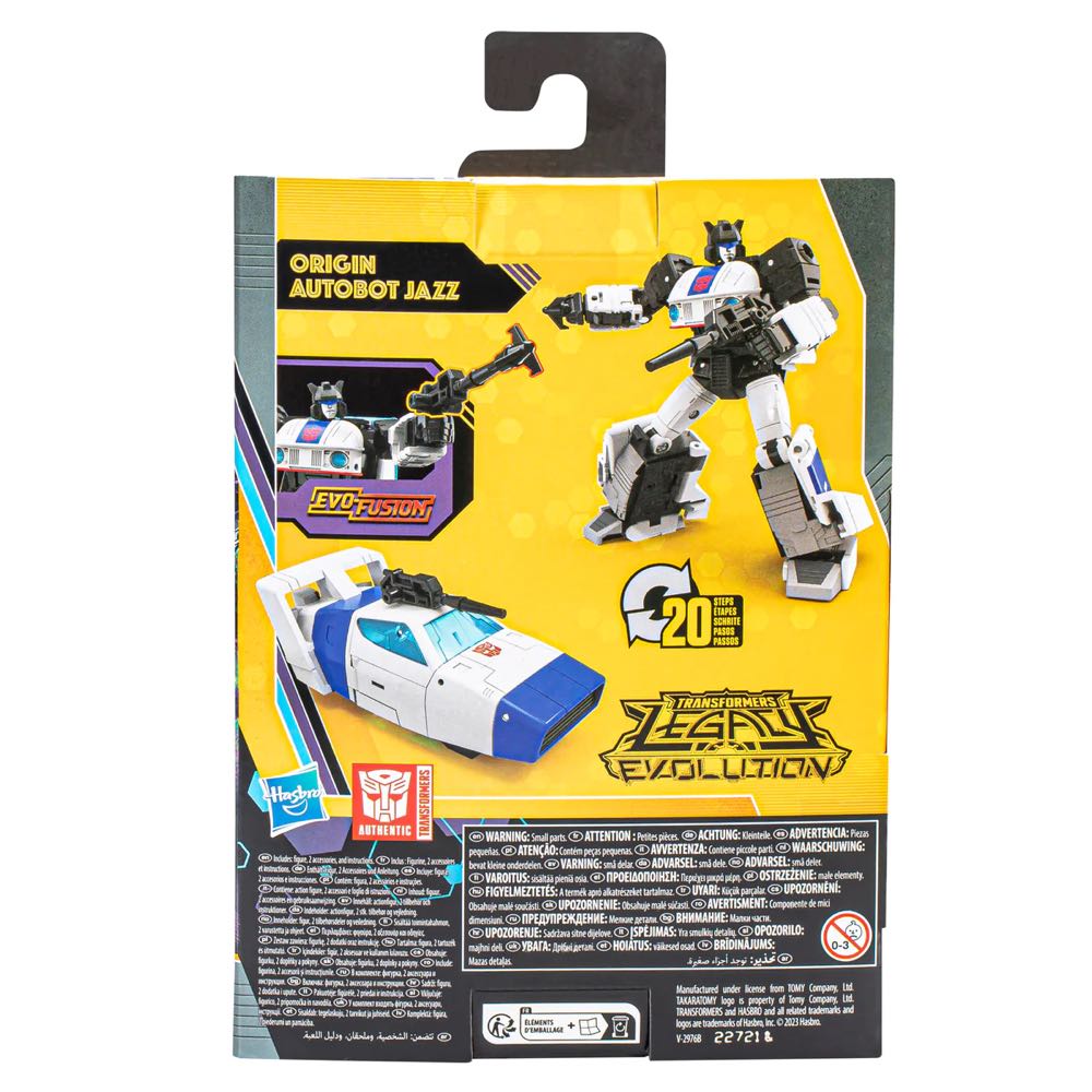 Jazz (Cybertronian Alt) - Hasbro / Takara Tomy (Transformers: Origin) action figure collectible [Barcode 5010996123091] - Main Image 4