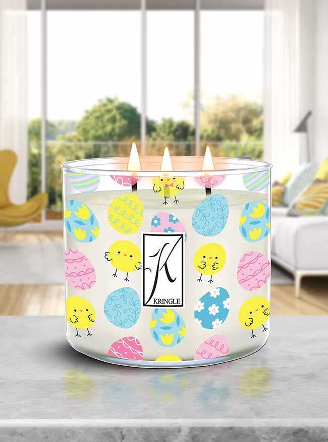 CANDLE: Easter Kringle Marshmallow Chick 2023 - Kringle Candle (Easter Candles) action figure collectible [Barcode 846853083131] - Main Image 4