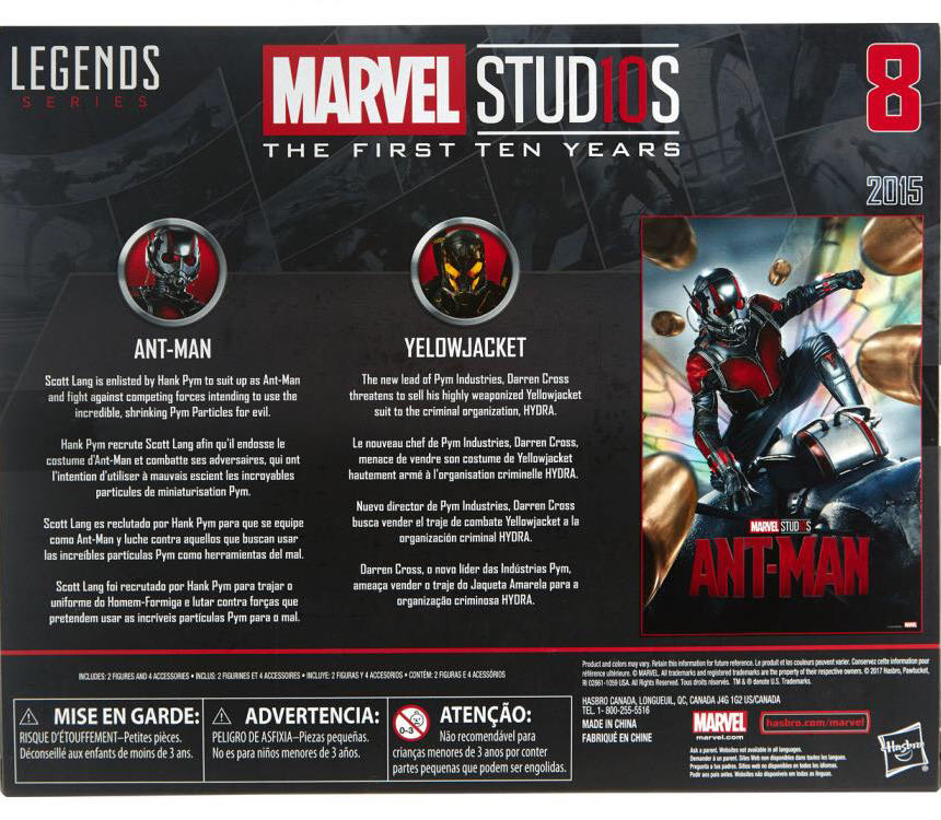 Yellow Jacket - Hasbro - Marvel Legends (Marvel’s Ant-Man) action figure collectible - Main Image 3