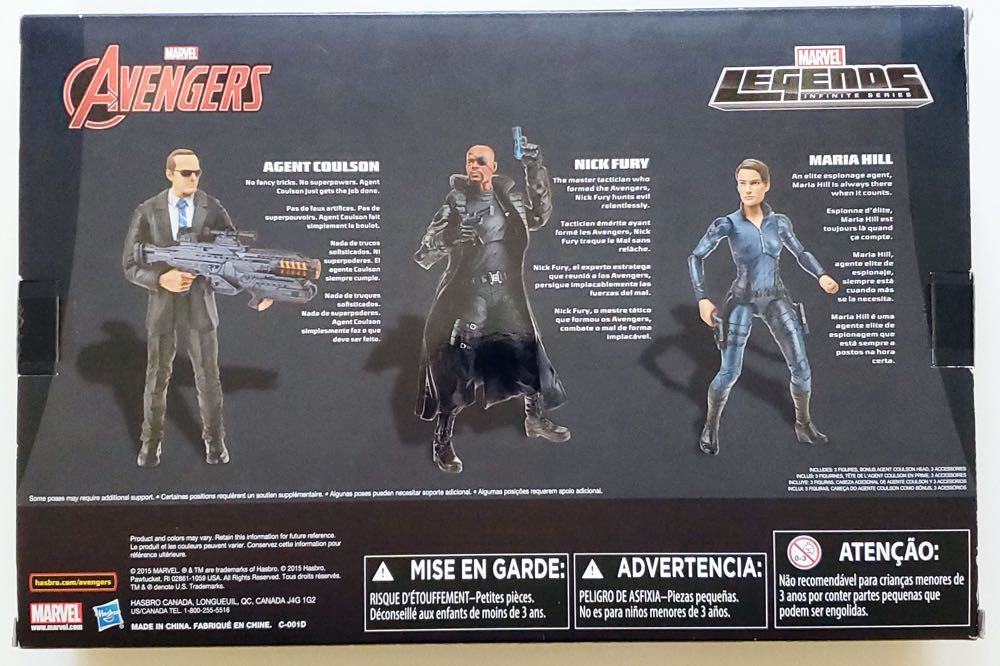Nick Fury - Hasbro - Marvel Legends (Marvel’s Avengers) action figure collectible - Main Image 3