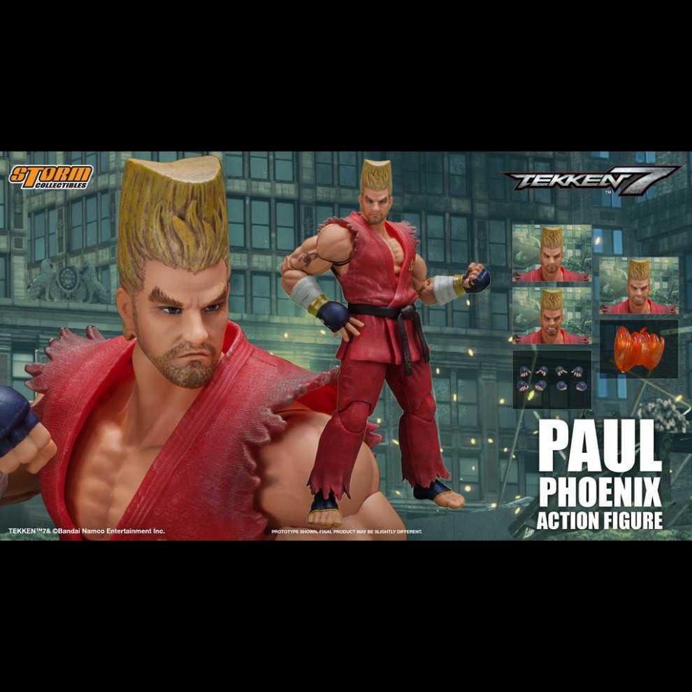 Paul Phoenix - Storm Collectibles (Tekken) action figure collectible [Barcode 4897072872231] - Main Image 2