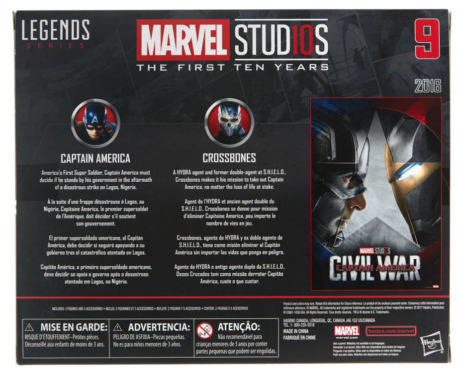 Crossbones - Hasbro - Marvel Legends (Marvel’s Captain America: Civil War) action figure collectible - Main Image 3