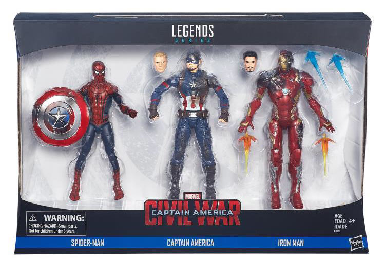 Captain America - Hasbro - Marvel Legends (Marvel’s Captain America: Civil War) action figure collectible - Main Image 2