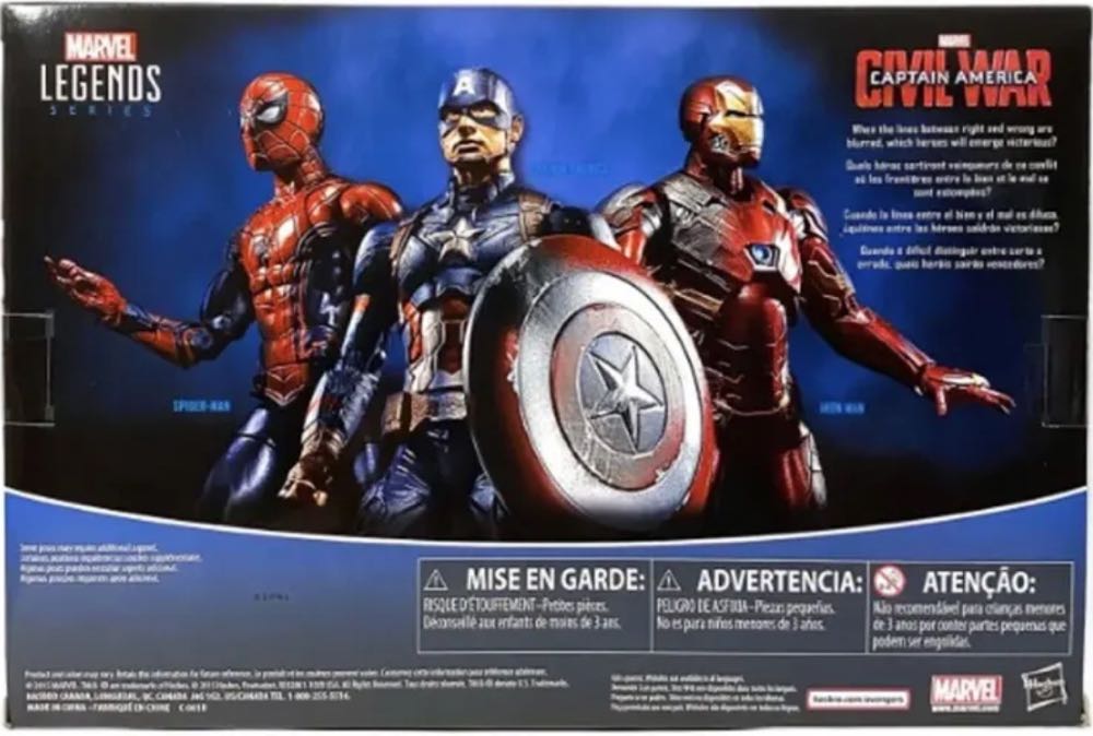 Captain America - Hasbro - Marvel Legends (Marvel’s Captain America: Civil War) action figure collectible - Main Image 3