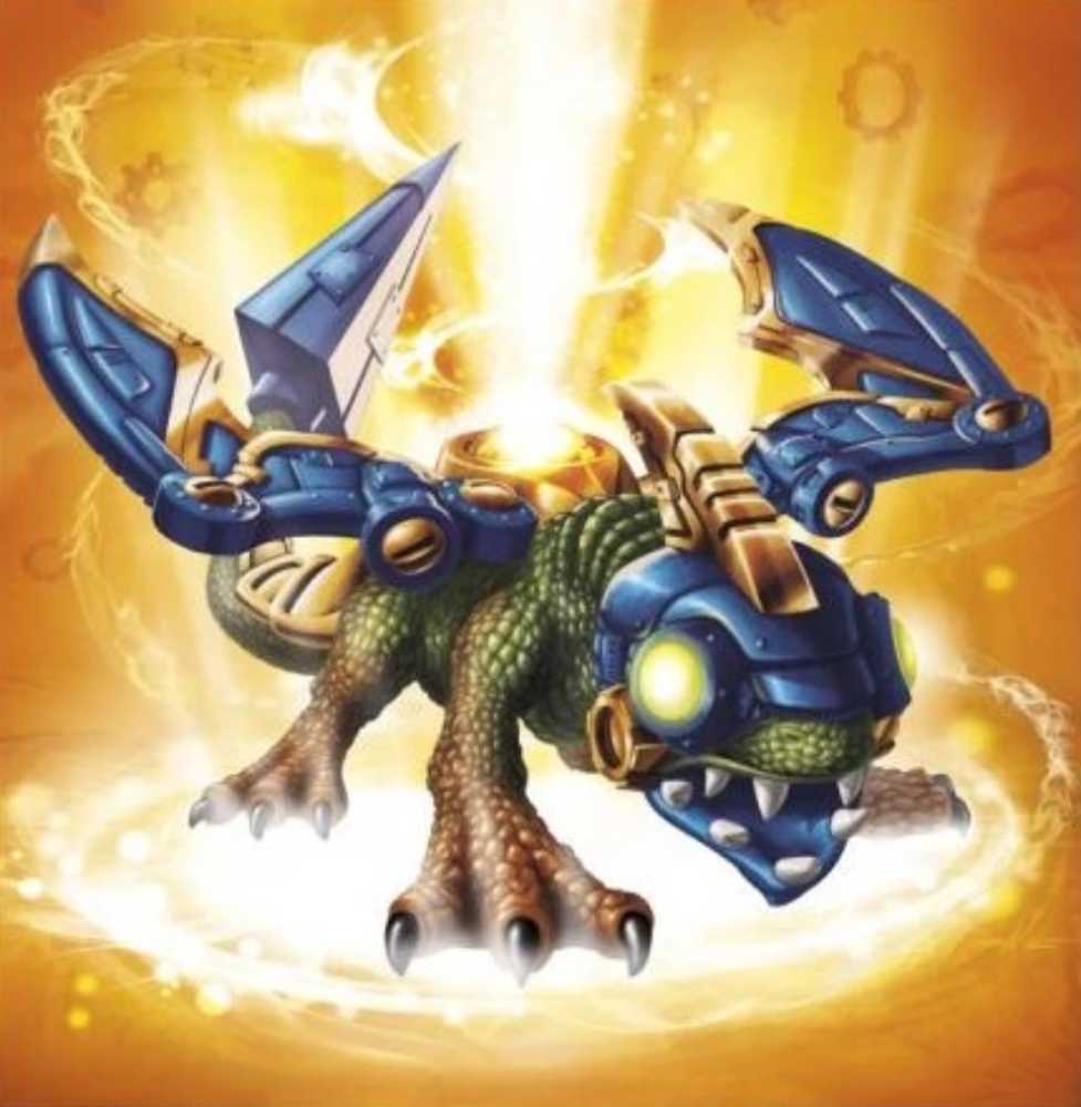 Drobot (Series 2, Lightcore) - Activision (Skylanders) action figure collectible - Main Image 2