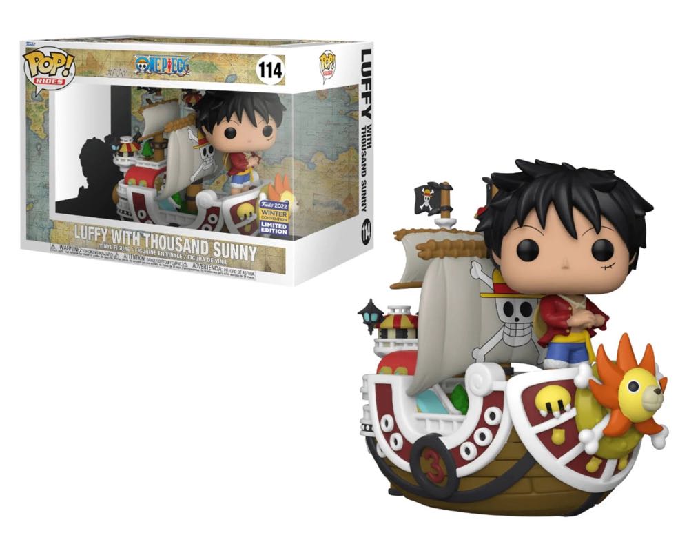 Funko Pop! Luffy With Thousand Sunny 114  action figure collectible - Main Image 1
