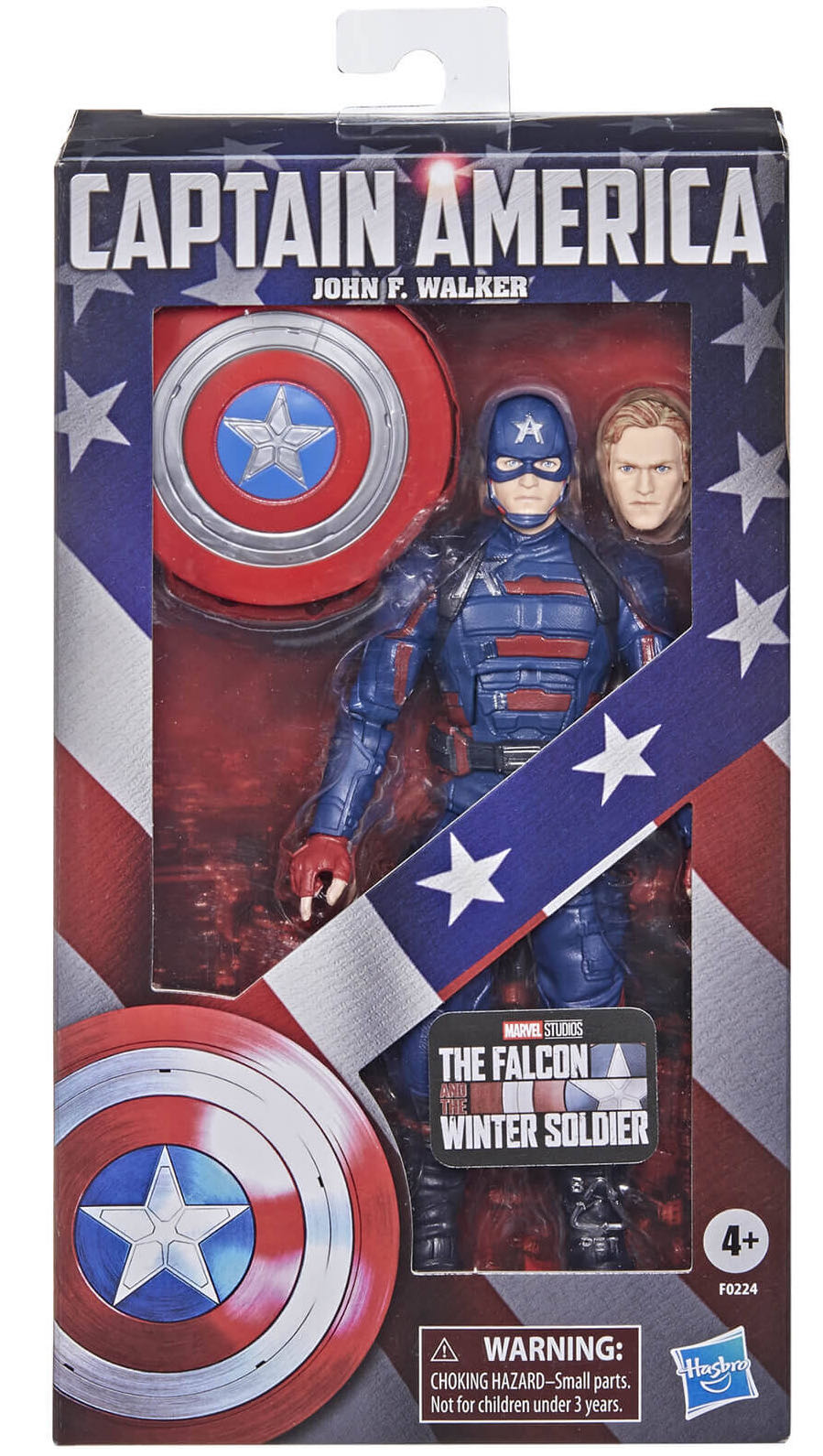 Captain America (John F. Walker) - Hasbro - Marvel Legends (Marvel’s Falcon and the Winter Soldier) action figure collectible - Main Image 2