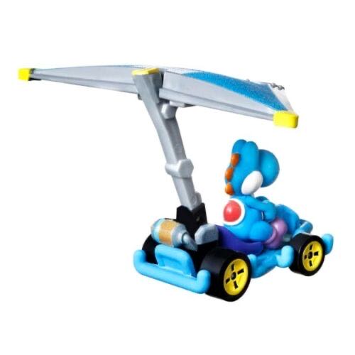 Light Blue Yoshi Pipe Frame - Mattel (Hot Wheels Mario Kart Glider) action figure collectible [Barcode 194735019090] - Main Image 4