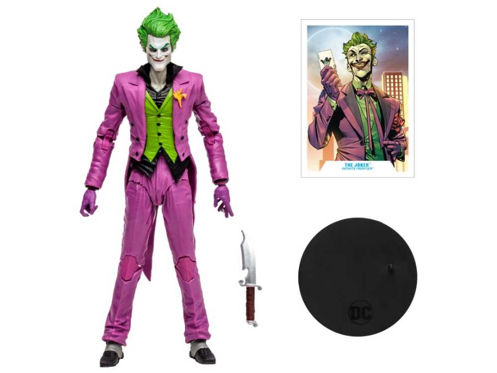 The Joker - McFarlane Toys (infinite Frontier) action figure collectible [Barcode 787926152944] - Main Image 3