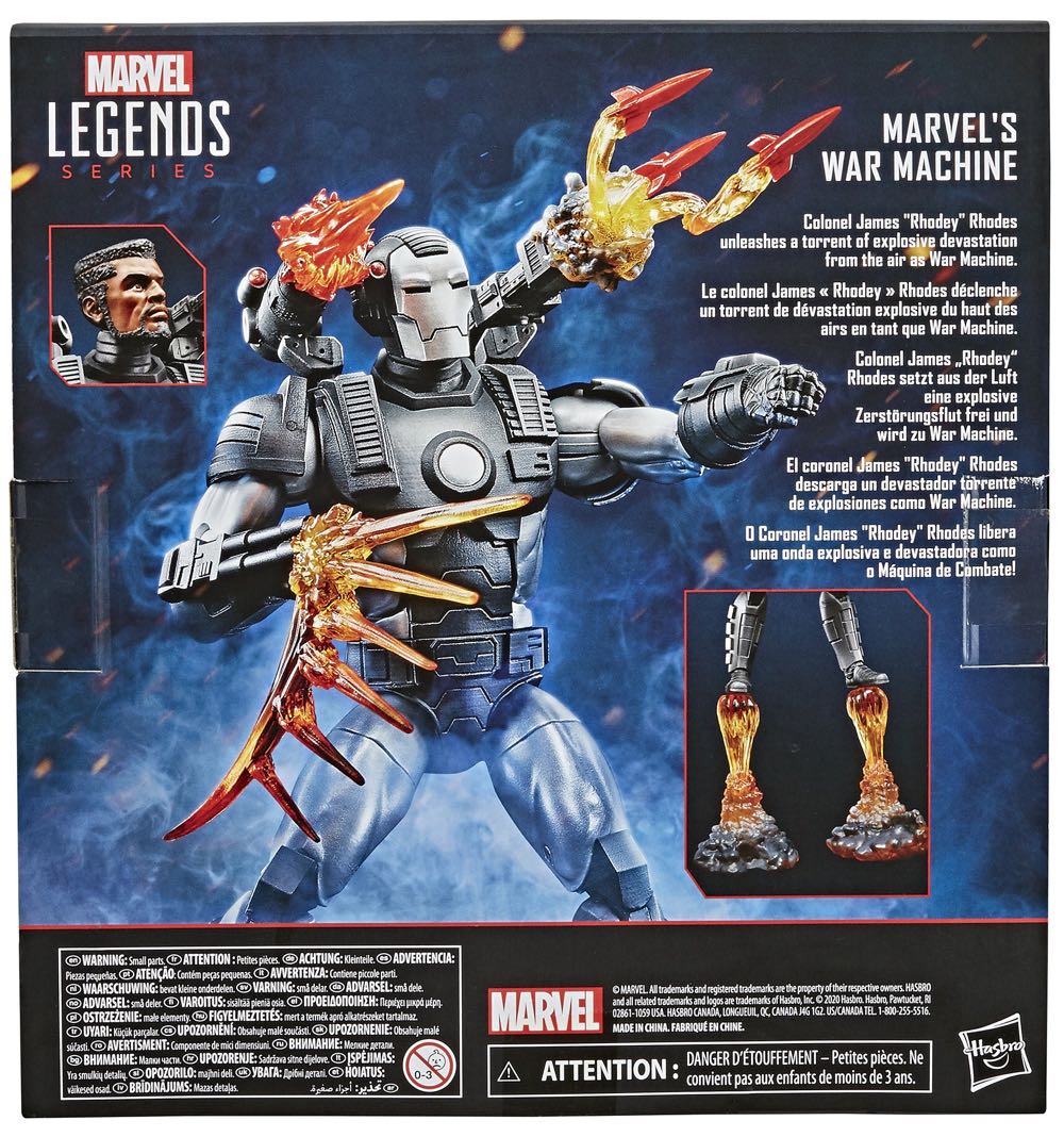 War Machine - Hasbro - Marvel Legends (War Machine (Comics)) action figure collectible - Main Image 3