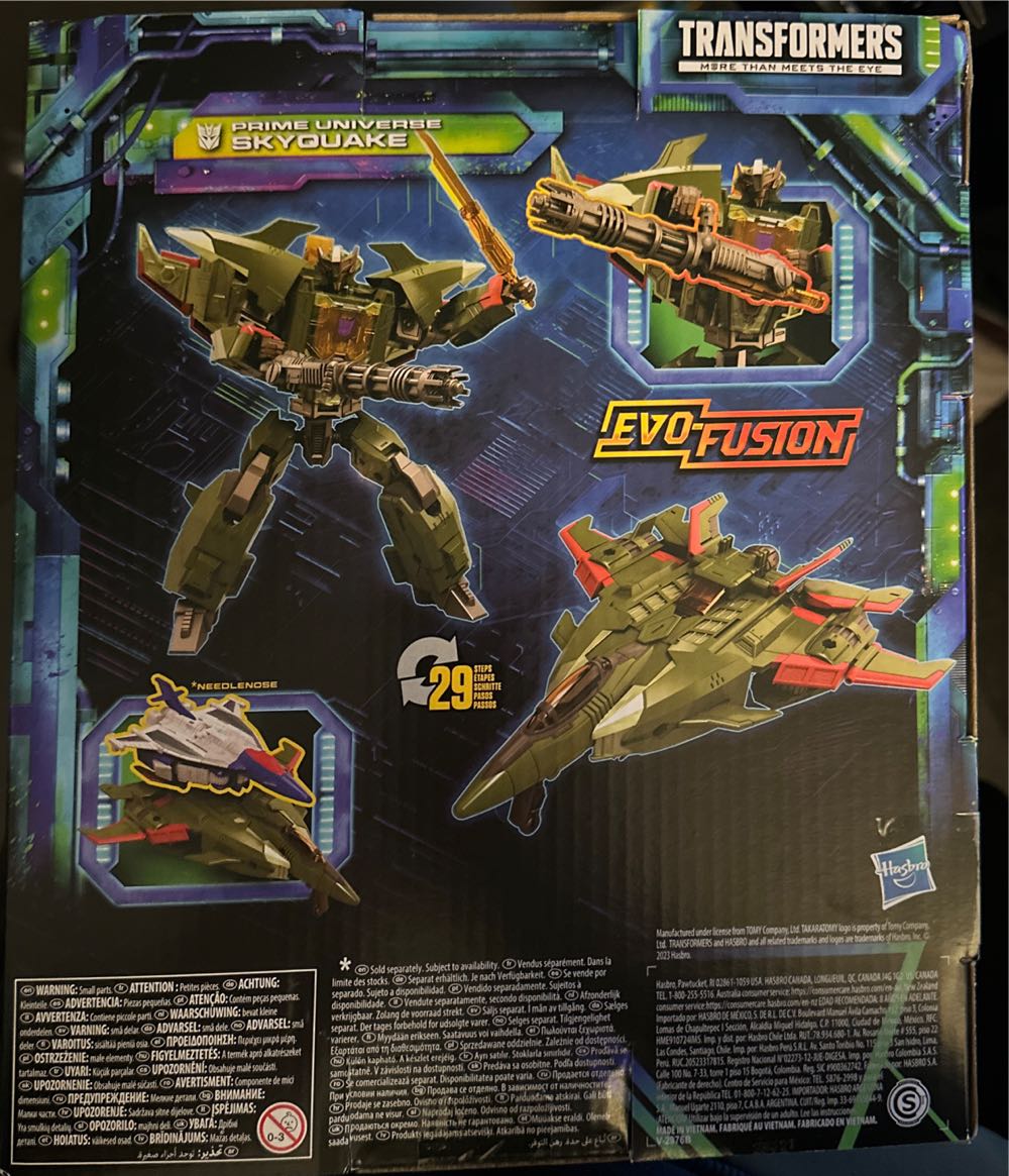 Skyquake Transformers Toys Legacy Evolution Leader Prime Universe  Toy 7-inch Action Figure For Boys And Girls Ages 8 And Up - Hasbro (Transformers Legacy) action figure collectible [Barcode 5010994207816] - Main Image 3