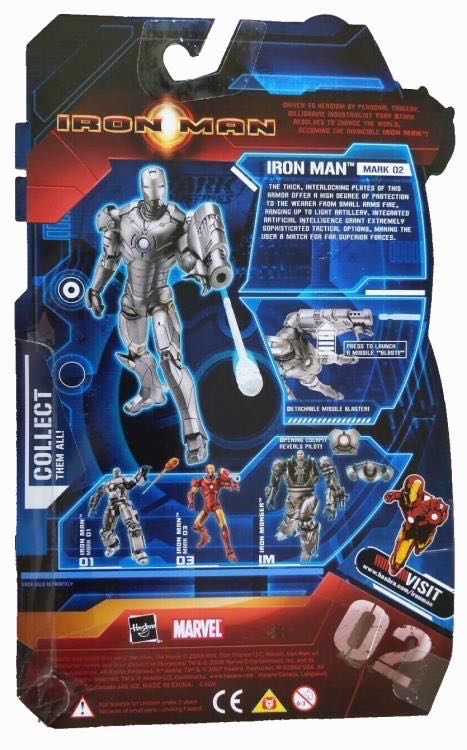 Iron Man MK II - Hasbro (Marvel’s Iron Man) action figure collectible - Main Image 3