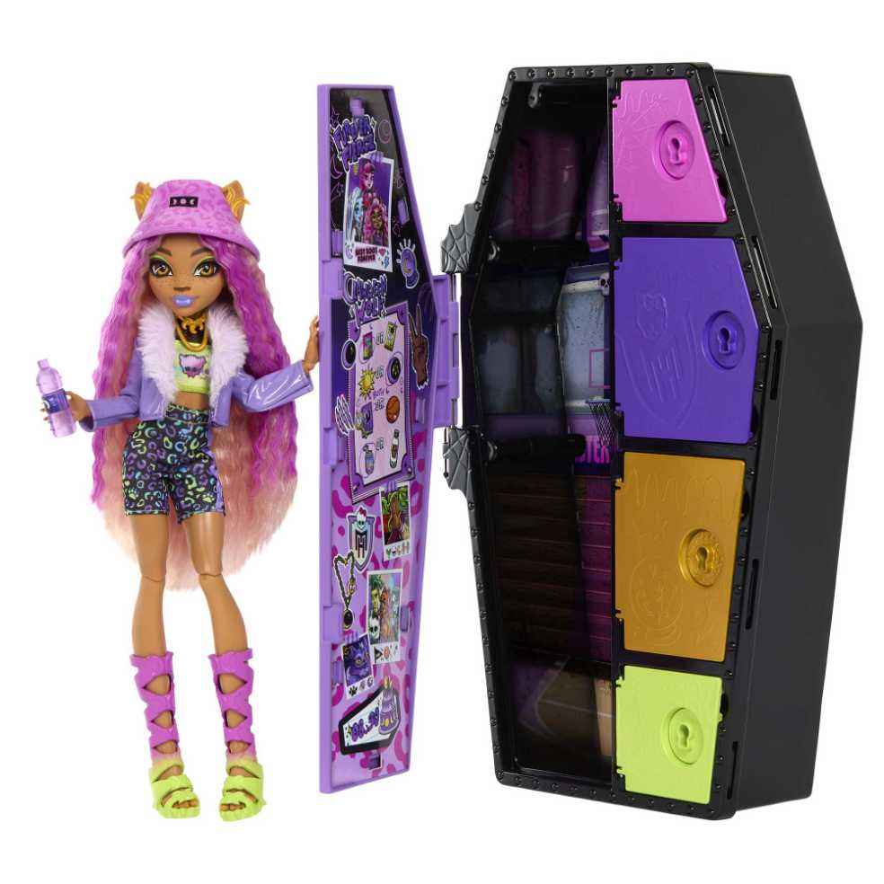 Clawdeen Wolf - Mattel (Skulltimate Secrets) action figure collectible - Main Image 2