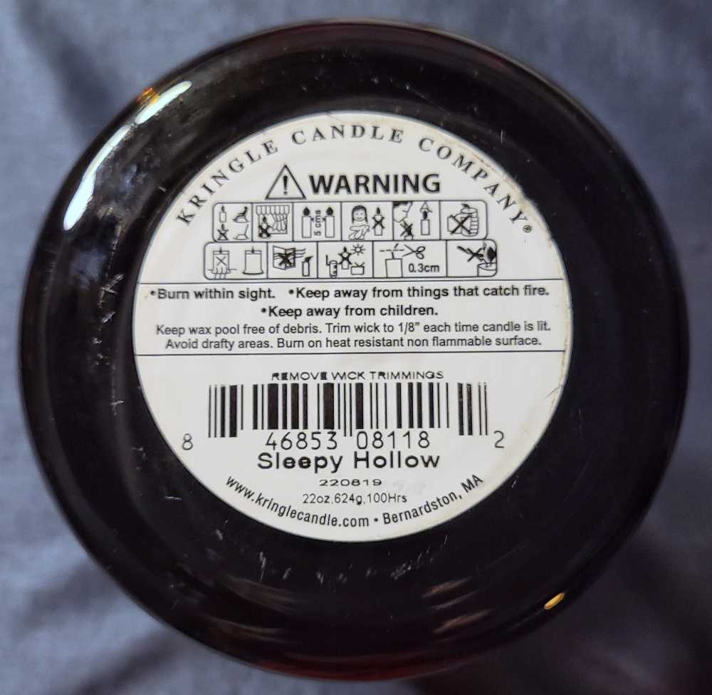 CANDLE: Halloween Kringle Sleepy Hollow 2022 - Kringle Candle (Halloween Candle) action figure collectible - Main Image 2