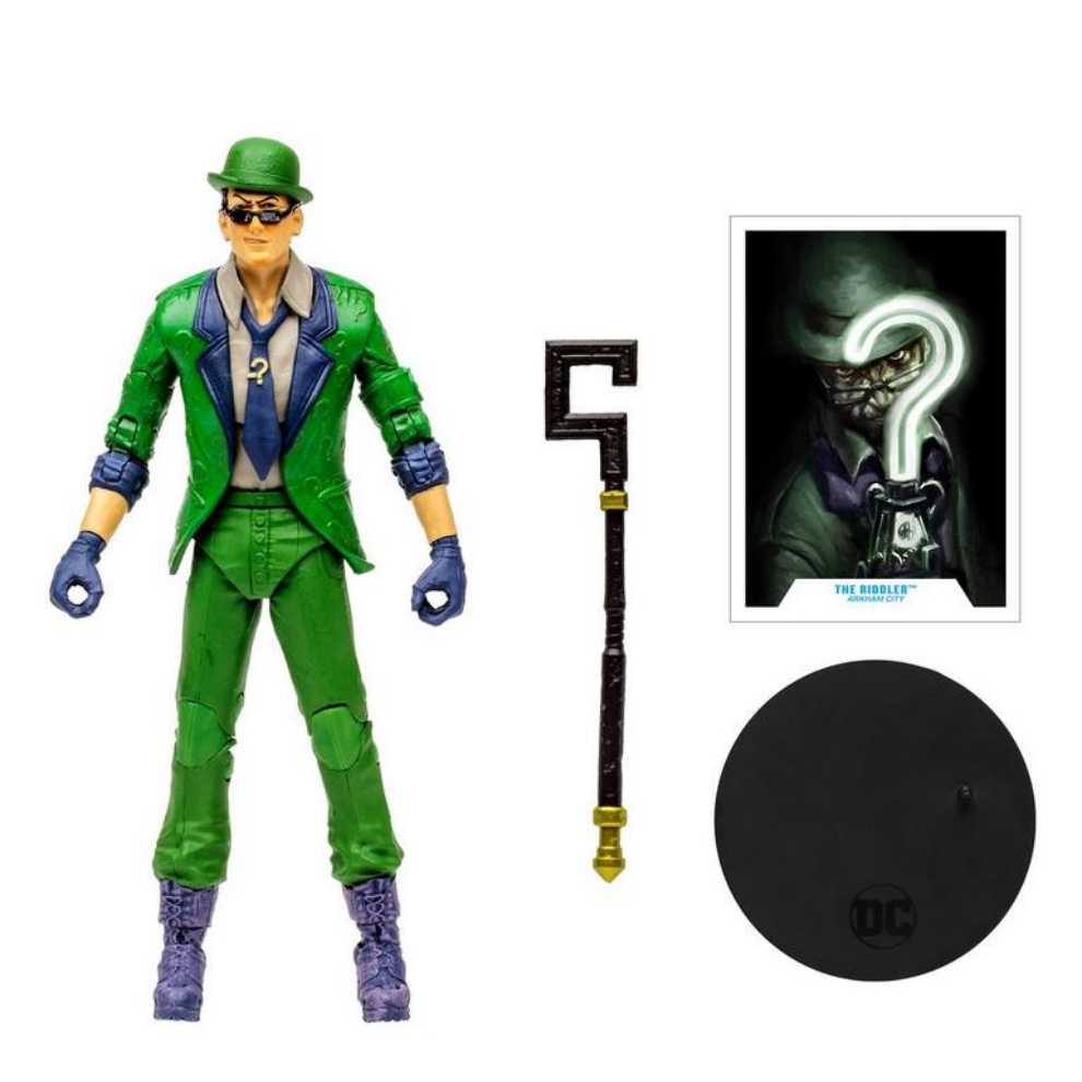 The Riddler - McFarlane Toys (Arkham City) action figure collectible - Main Image 3