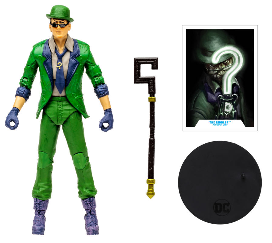 The Riddler - McFarlane Toys (Arkham City) action figure collectible - Main Image 4