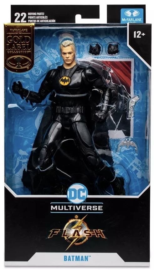 Batman (Unmasked) - The Flash - McFarlane Toys (McFarlane Gold Label Collection) action figure collectible [Barcode 787926154993] - Main Image 2