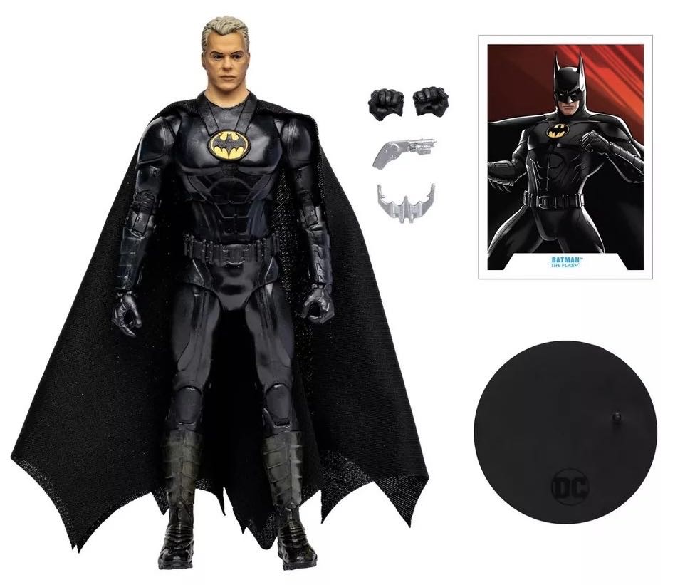 Batman (Unmasked) - The Flash - McFarlane Toys (McFarlane Gold Label Collection) action figure collectible [Barcode 787926154993] - Main Image 3