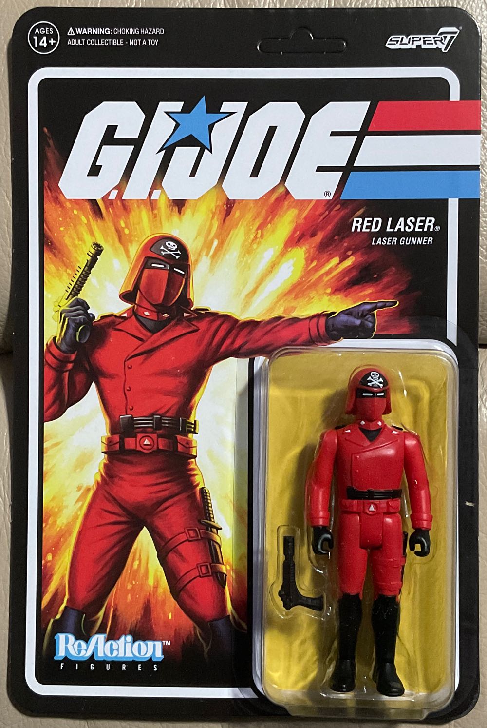 G.I. Joe (Super7) - Red Laser - Hasbro (G.I. Joe (Super7)) action figure collectible - Main Image 1