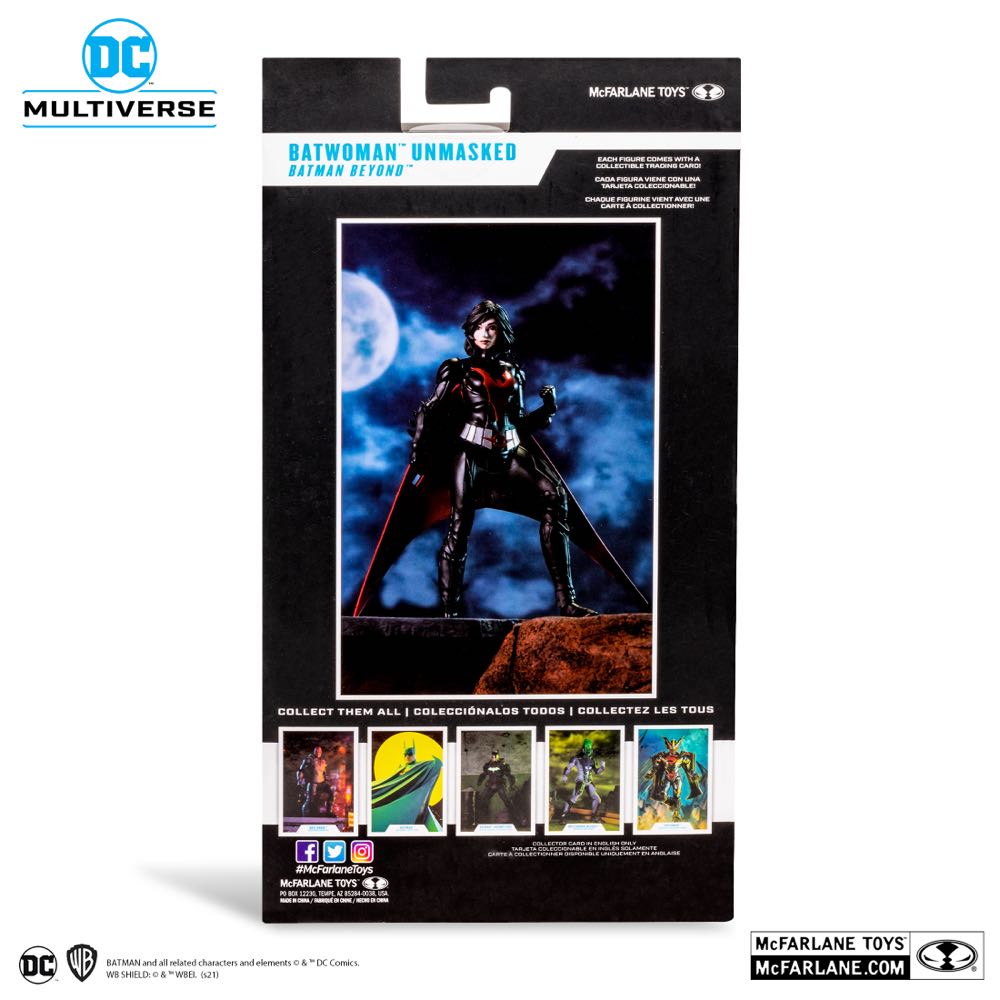 DC Multiverse Batwoman (Unmasked) - McFarlane Toys (DC Multiverse) (Batman Beyond) action figure collectible - Main Image 2