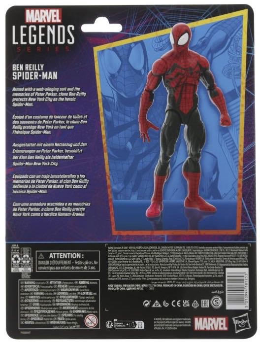 Spider-man (Ben Reilly: Beyond) - Hasbro (Marvel Legends Retro) action figure collectible [Barcode 5010994181253] - Main Image 2