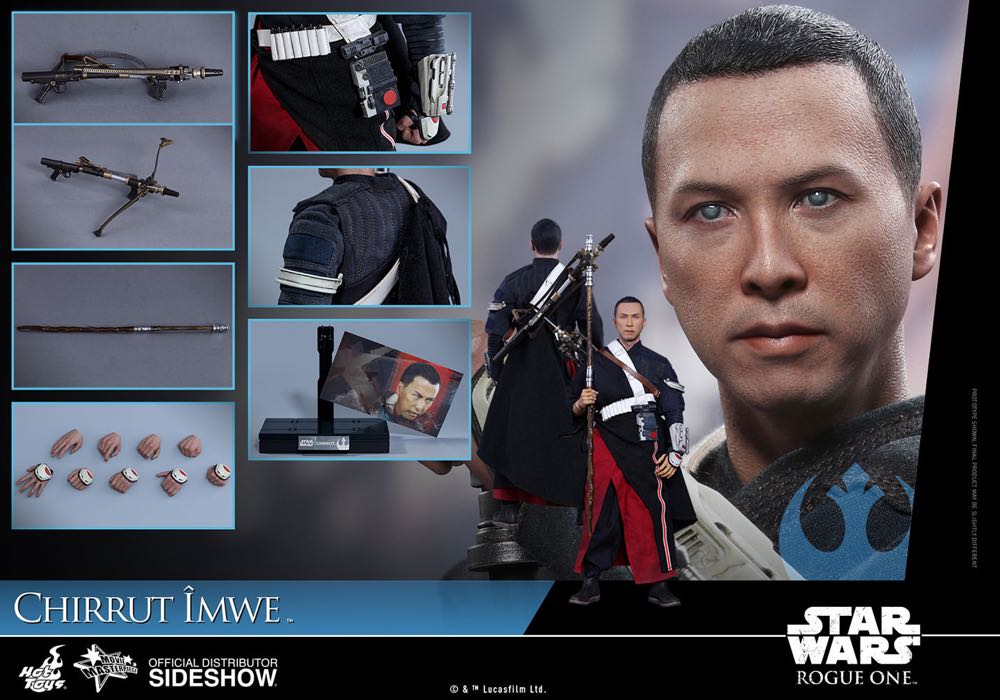 Hot Toys MMS 402 Rogue One: A Star Wars Story Chirrut Imwe - Hot Toys (Chirrut Imwe) action figure collectible - Main Image 2