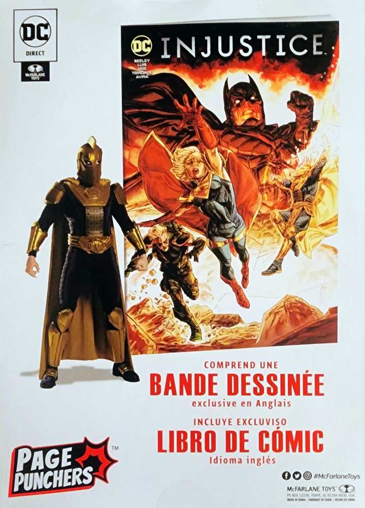 DC Page Punchers - Dr. Fate - McFarlane Toys (Page Punchers) action figure collectible [Barcode 787926159189] - Main Image 2