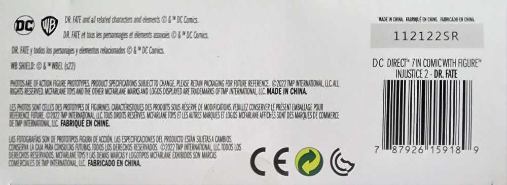 DC Page Punchers - Dr. Fate - McFarlane Toys (Page Punchers) action figure collectible [Barcode 787926159189] - Main Image 4