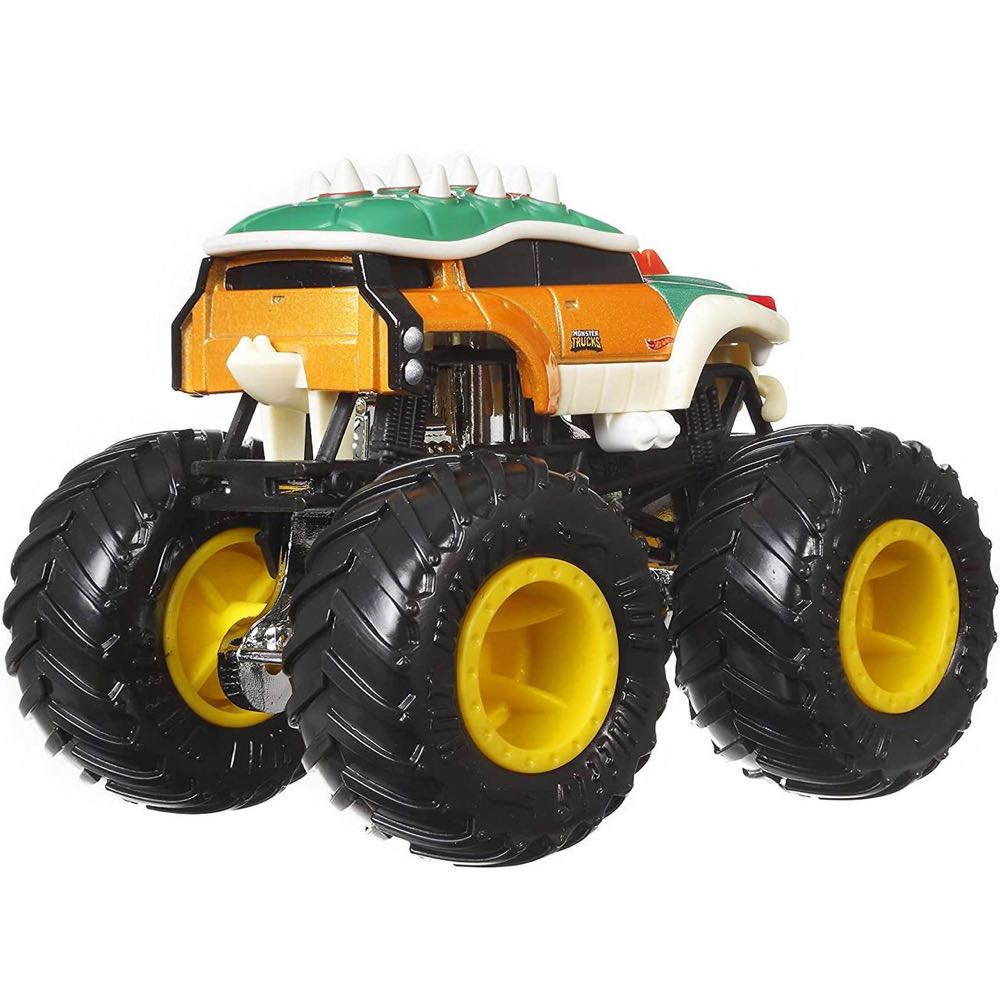 Hot Wheels Monster Trucks: Super Mario: Donkey Kong VS Bowser - Mattel (Hot Wheels) (Super Mario) action figure collectible - Main Image 4