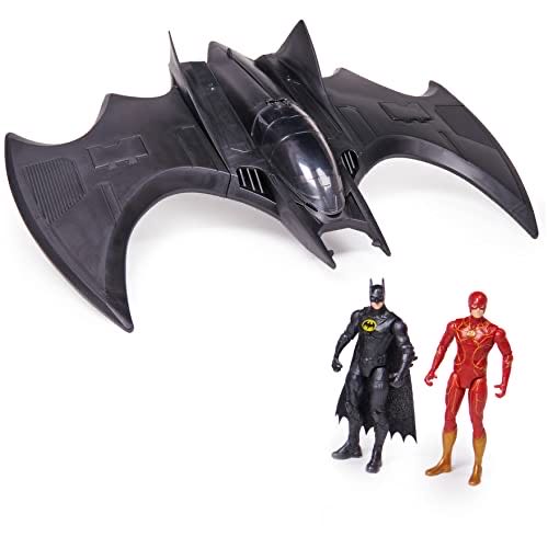 DC The Flash Movie Batwing Set With The Flash And Batman  - Spinmaster (The Flash (Movie)) action figure collectible [Barcode 778988436066] - Main Image 1