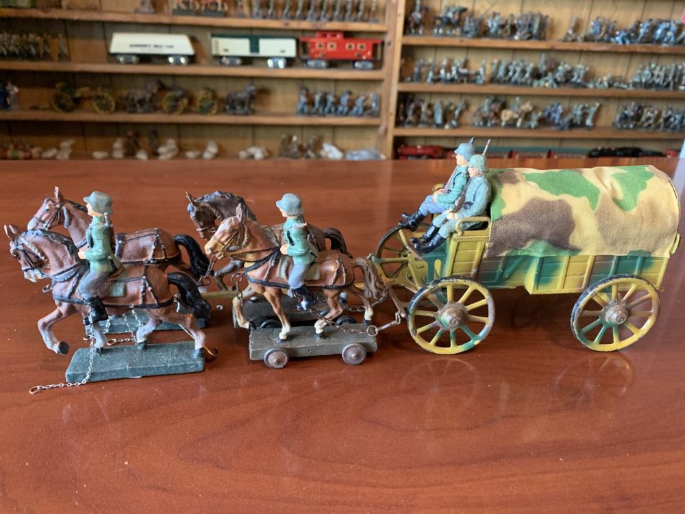 Lineol German Field Wagon - Lineol (German) action figure collectible - Main Image 2