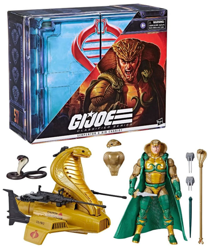 57 Gi Joe Classified Serpentor - Hasbro (G.I. Joe Classified) (G.I. Joe: Classified Series) action figure collectible - Main Image 2