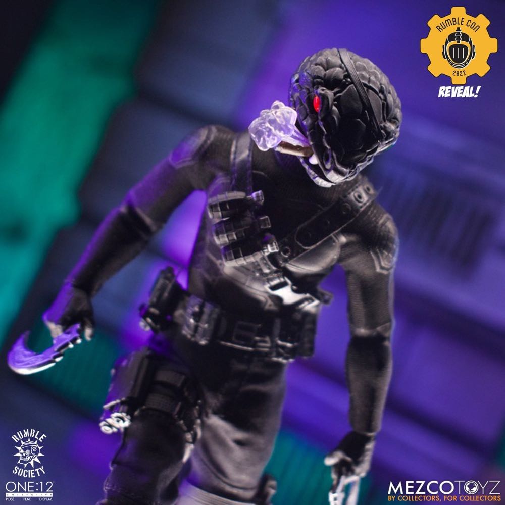 Mezco - One:12 Collective - Rumble Society - Death Adder 6” Action Figure - Mezco (One:12 Collective - Rumble Society) action figure collectible [Barcode 696198120820] - Main Image 2