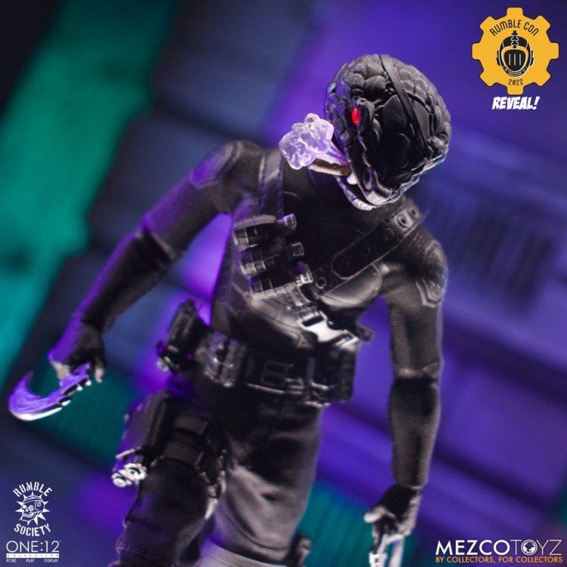 Mezco - One:12 Collective - Rumble Society - Death Adder 6” Action Figure - Mezco (One:12 Collective - Rumble Society) action figure collectible [Barcode 696198120820] - Main Image 3