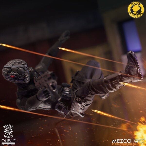Mezco - One:12 Collective - Rumble Society - Death Adder 6” Action Figure - Mezco (One:12 Collective - Rumble Society) action figure collectible [Barcode 696198120820] - Main Image 4